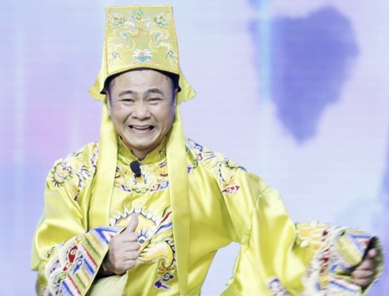 NSND Tự Long ở Táo Quân. Ảnh: VFC