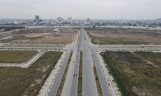 Tuyến đường sẽ kết nối với trục chính khu VSIP, kết nối với Trung tâm Hành chính - Chính trị mới của TP Hải Phòng. Ảnh: Linh Giang
