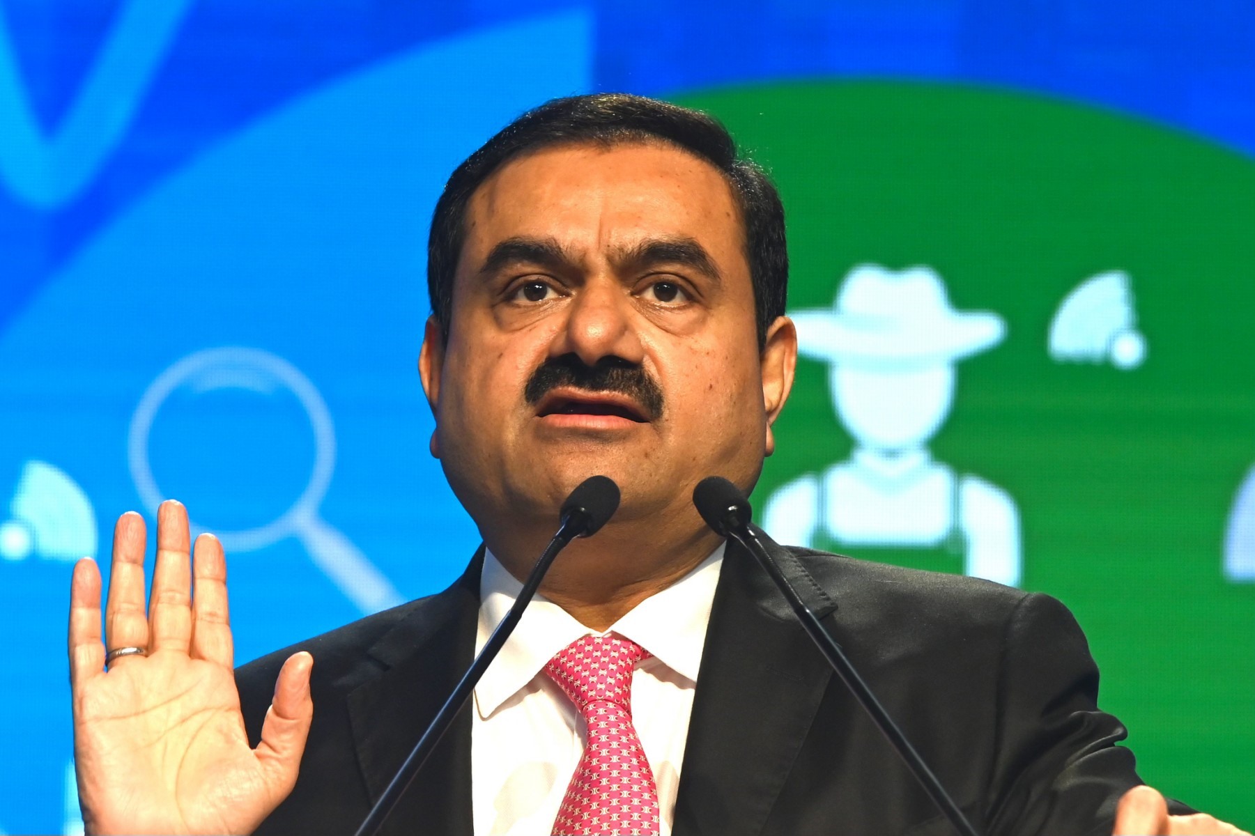 Tỉ phú Ấn Độ Gautam Adani. Ảnh: AFP