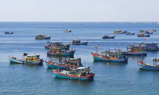Tàu cá ở Hòn Sơn - Kiên Giang