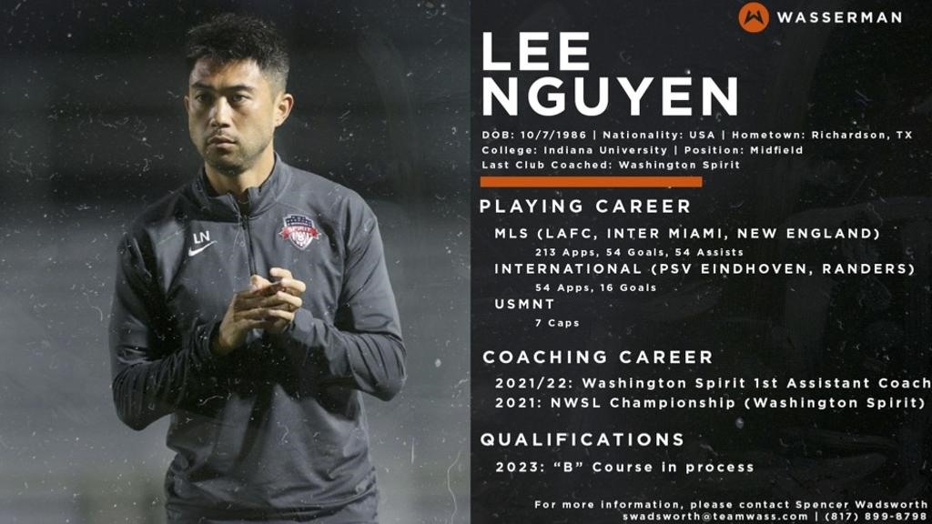 Lee Nguyễn tham gia công tác huấn luyện ở Mỹ