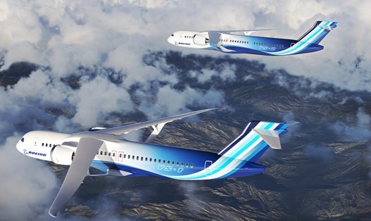 NASA và Boeing hợp tác thiết kế máy bay mới giảm phát thải. Ảnh: Boeing