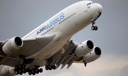 Airbus A380 - mẫu máy bay lớn nhất thế giới đang bị loại bỏ và tái chế. Ảnh: AFP