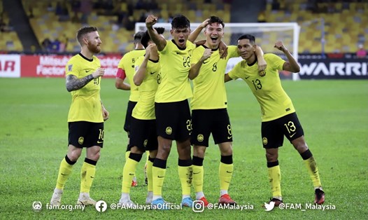 Malaysia tiếp đón Singapore trên sân nhà ở lượt trận cuối vòng bảng AFF Cup 2022. Ảnh: FAM