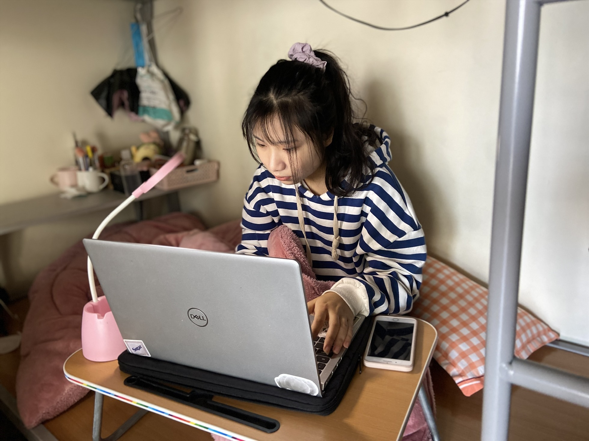 Bước sang năm 2023, nhiều sinh viên lên kế hoạch tập trung cho việc tập. Ảnh: Lương Hạnh