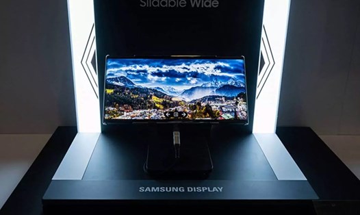 Công nghệ màn hình trượt của Samsung. Ảnh: Samsung Display