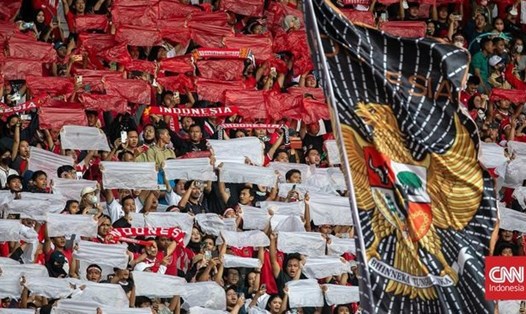 Tuyển Indonesia sẽ tạo nên chảo lửa tại sân Gelora Bung Karno để chào đón đối thủ tại bán kết AFF Cup 2022, nhiều khả năng là tuyển Việt Nam. Ảnh: CNN Indonesia
