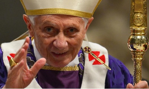 Cựu Giáo hoàng Benedict XVI. Ảnh: AFP