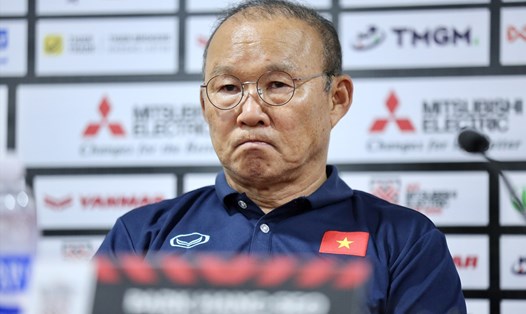 Huấn luyện viên Park Hang-seo đánh giá cao đối thủ Indonesia. Ảnh: Minh Dân