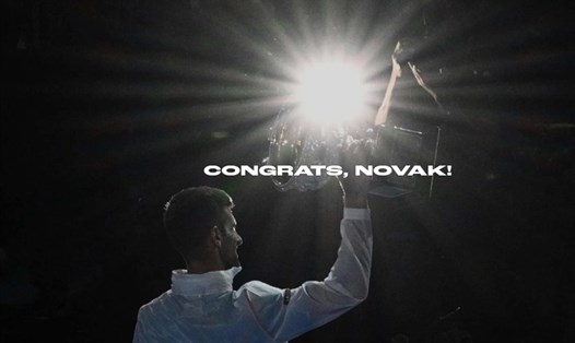 Novak Djokovic đã có thể được công nhận là vĩ đại nhất mọi thời đại? Ảnh: ATP