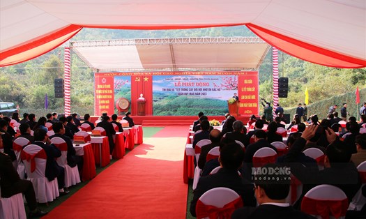 Lễ phát động thi đua và "Tết trồng cây đời đời nhớ ơn Bác Hồ" Xuân Quý Mão 2023 của tỉnh Tuyên Quang.