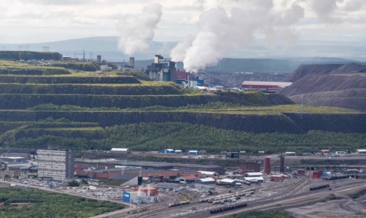 Mỏ oxit đất hiếm khổng lồ được phát hiện gần mỏ sắt thuộc sở hữu của công ty Thụy Điển LKAB. Ảnh: AFP