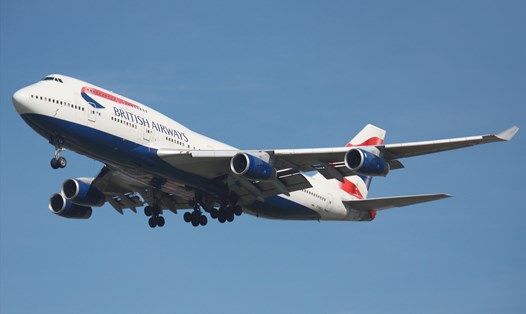 Boeing 747 của hãng hàng không Anh British Airways. Ảnh: Wiki