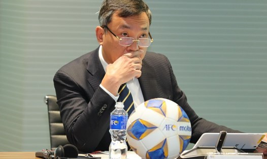 Ông Trần Quốc Tuấn được giới thiệu vào Ban chấp hành AFC. Ảnh: VFF