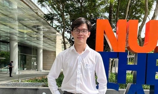 Nguyễn Xuân Nguyên - du học sinh tại Singapore. Ảnh: Nhân vật cung cấp