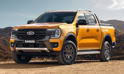 Ford Ranger vừa được nâng cấp lên thế hệ mới vào cuối tháng 8.2022. Ảnh: Ford.