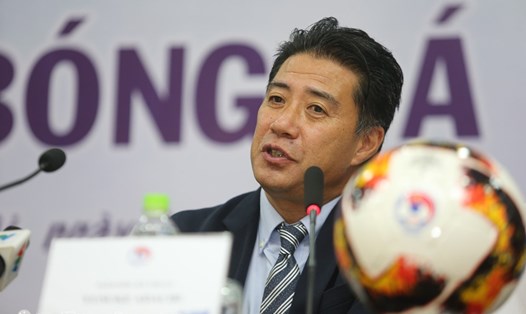 Chuyên gia Yusuke Adachi không tiếp tục gia hạn hợp đồng cùng Liên đoàn bóng đá Việt Nam. Ảnh: VFF