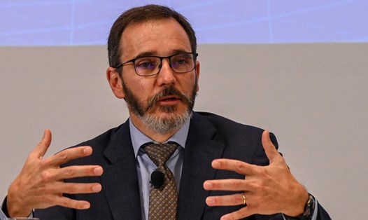 Nhà kinh tế trưởng của IMF Pierre-Olivier Gourinchas. Ảnh: AFP