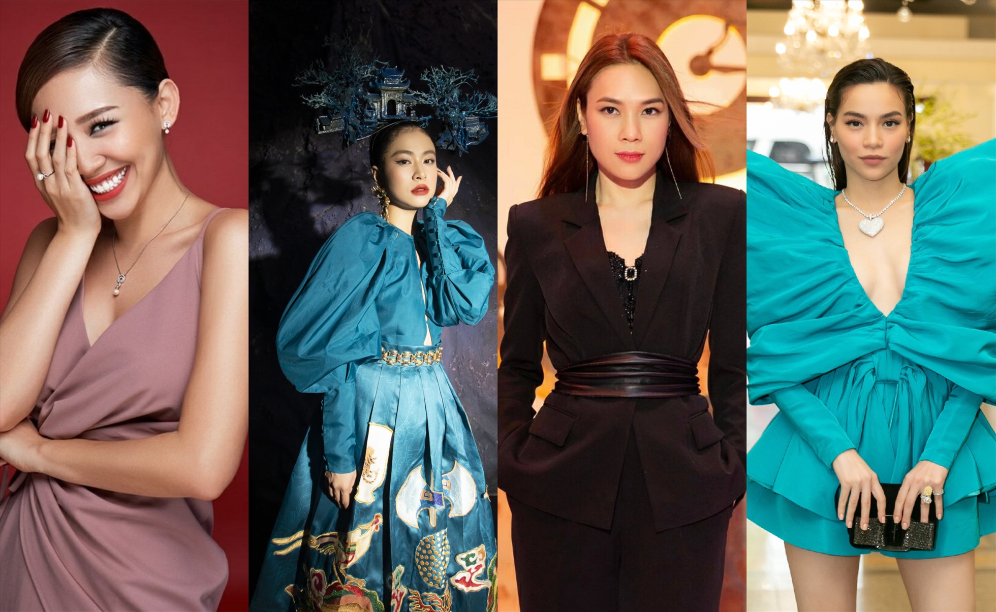 Hoàng Thùy Linh đối đầu Tóc Tiên, Mỹ Tâm, Hồ Ngọc Hà tranh giải "Ca sĩ của năm" tại Giải Cống hiến 2023. Ảnh: Nghệ sĩ cung cấp.