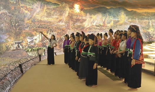 Du lịch Điện Biên gặt hái nhiều kết quả ấn tượng trong năm 2022. Ảnh: Kim Nhung