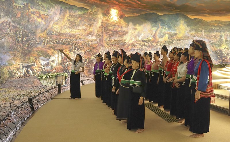 Du lịch Điện Biên gặt hái nhiều kết quả ấn tượng trong năm 2022. Ảnh: Kim Nhung