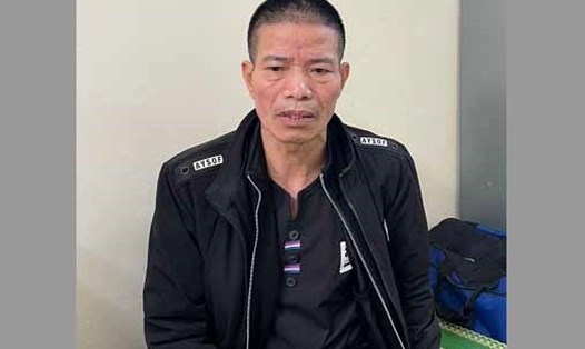 Đối tượng Phan Quang Minh bị lực lượng chức năng bắt giữ. Ảnh: Công an tỉnh Hải Dương