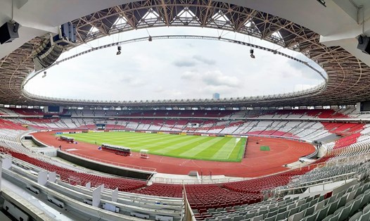 Sân Bung Karno của Indonesia có sức chứa gần 80.000 chỗ ngồi. Ảnh: FAT