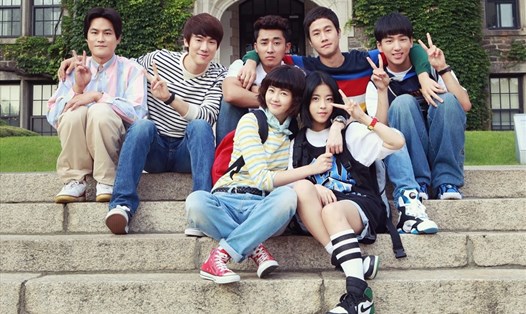 Dàn diễn viên phim Reply 1994. Ảnh: Nhà sản xuất.