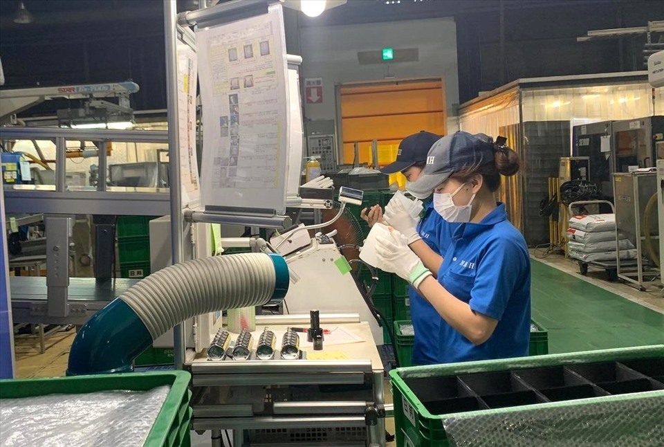 Lao động làm việc tại Nhật Bản. Ảnh: Minh Phương