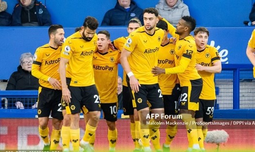 Wolves là đội sáng cửa trụ lại Premier League nhất trong 3 đội cuối bảng.  Ảnh: AFP