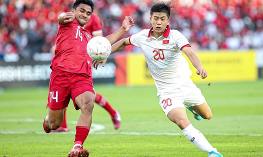 Tuyển Indonesia đã chơi hay hơn tuyển Việt Nam ở trận bán kết lượt đi AFF Cup 2022. Ảnh: Minh Dân