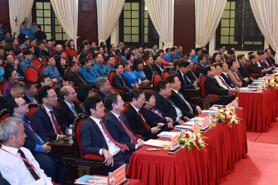 Đại hội Công đoàn Viên chức Việt Nam lần thứ VI là sự kiện quan trọng của đội ngũ đoàn viên, người lao động. Ảnh: Hải Nguyễn.
