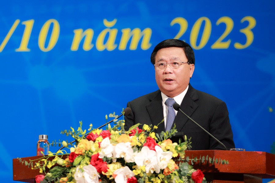 Ông Nguyễn Xuân Thắng phát biểu chỉ đạo.