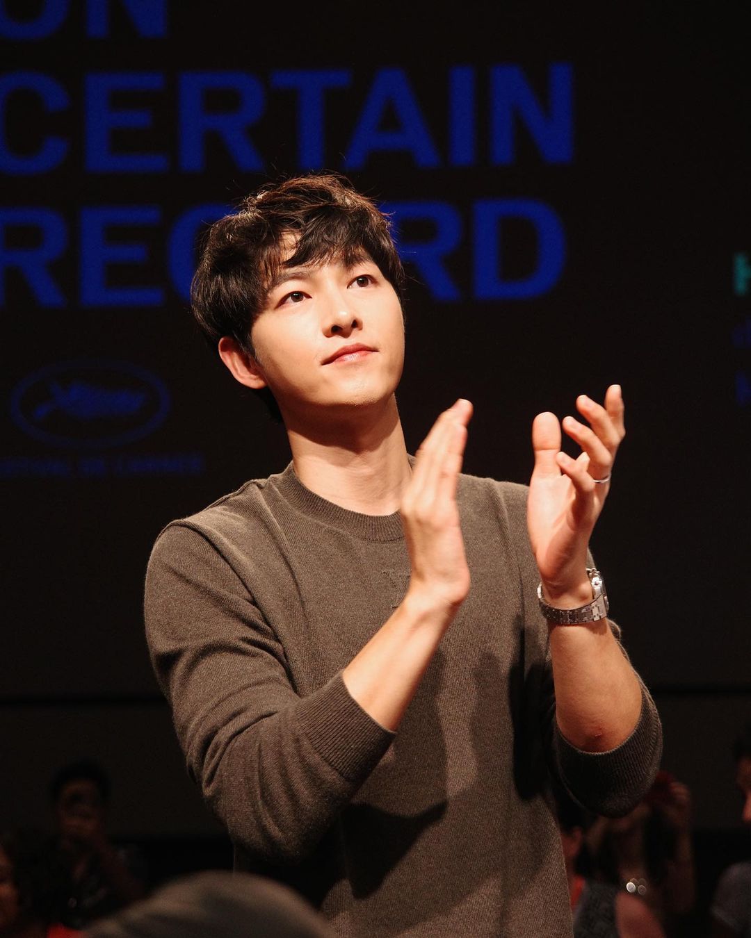 Nam diễn viên hiện đã trở về Hàn Quốc để quảng bá cho phim mới. Ảnh: Instagram Song Joong Ki