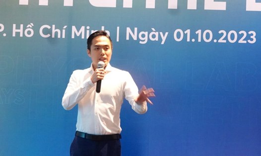 Cựu kỹ sư Google Huy Nguyễn là đồng sáng lập startup công nghệ Phygital Labs. Ảnh: Đăng Văn
