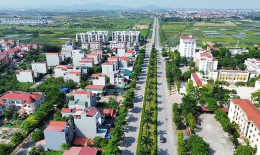 Hà Nội chuẩn bị đấu giá 74 thửa đất, giá khởi điểm từ 21,8 triệu đồng/m2. Ảnh minh hoạ: UBND huyện Mê Linh 