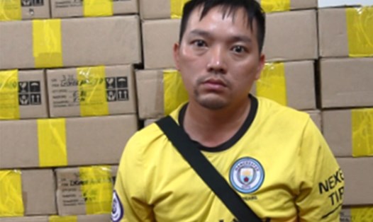 Nguyễn Minh Khanh bị cơ quan điều tra bắt khẩn cấp. Ảnh: Công an cung cấp
