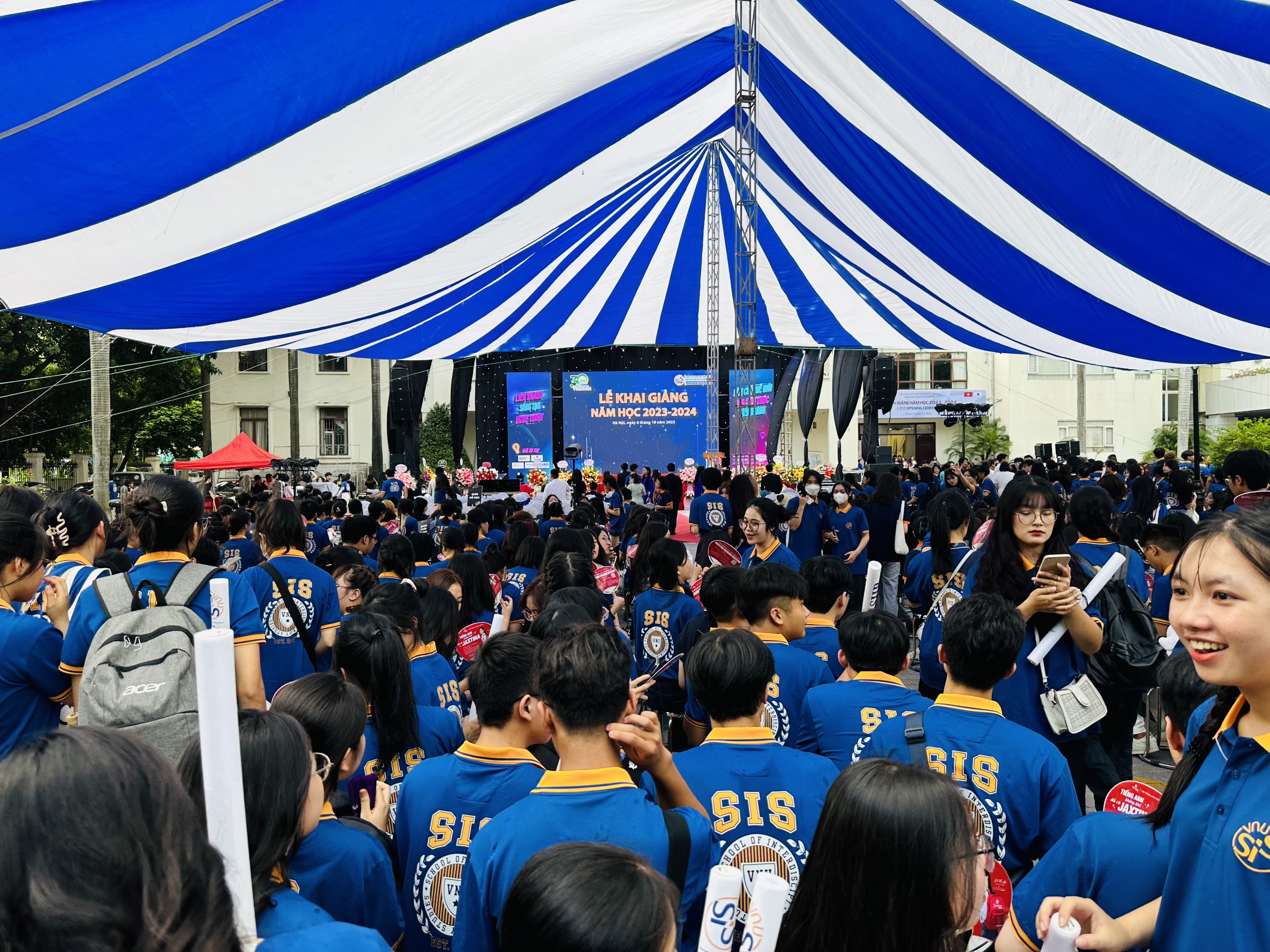 PGS.TS Nguyễn Văn Hiệu đã có bức thư tâm huyết gửi đến sinh viên trong ngày khai giảng. Ảnh: SIS