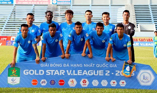 Câu lạc bộ Bình Thuận xin rút lui khỏi giải hạng Nhất 2023-2024. Ảnh: CLB Bình Thuận