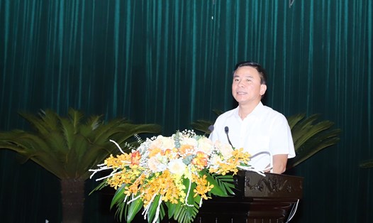 Ông Đỗ Trọng Hưng phát biểu kết luận hội nghị. Ảnh: thanhhoa.gov.vn