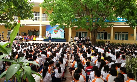 Nhiều quận trung tâm của Hà Nội có số lượng nhiều học sinh, gây áp lực lớn lên hạ tầng trường học.Ảnh: Cẩm Hà