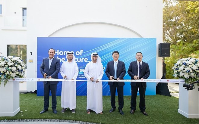 Huawei cùng đối tác UAE ra mắt biệt thự 5.5G đầu tiên trên thế giới