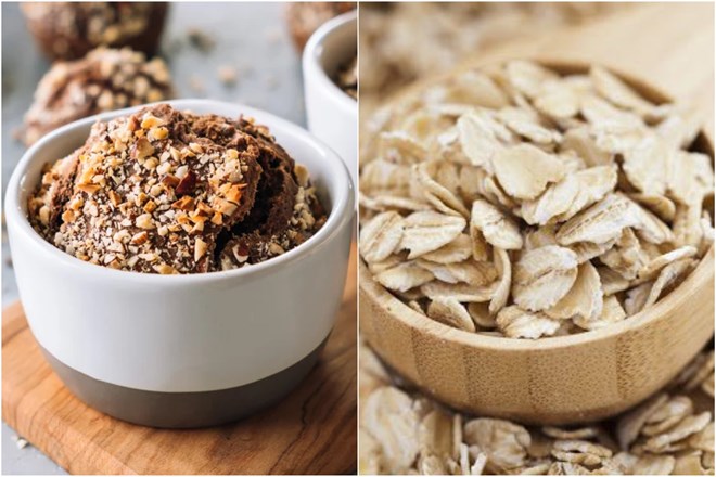Bữa sáng giàu protein và chất xơ với bánh yến mạch nướng