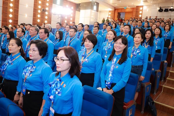 250 đại biểu dự đại hội. Ảnh: Hải Nguyễn