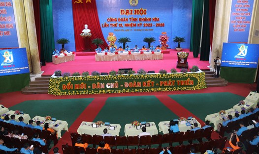 Đại hội XI Công đoàn Khánh Hòa: Nhà ở xã hội nóng phiên thảo luận. Ảnh: Phương Linh