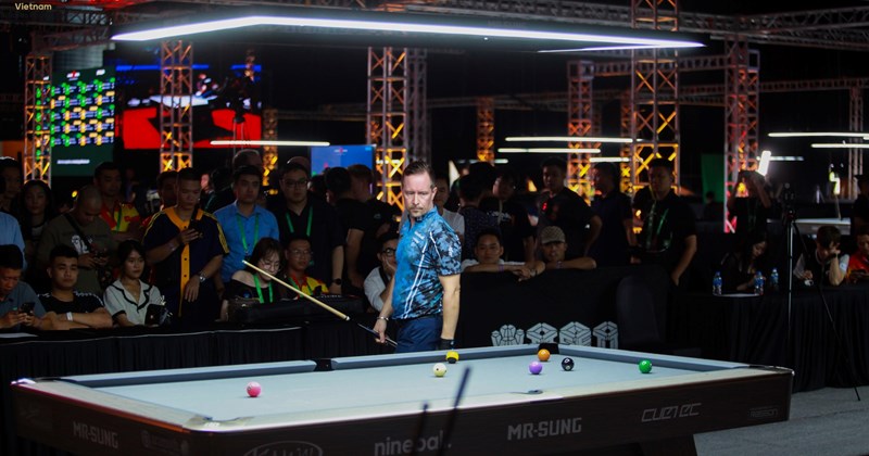 Pool Khan Khán giả hào hứng theo dõi giải billiards Hanoi Open Pool Championship