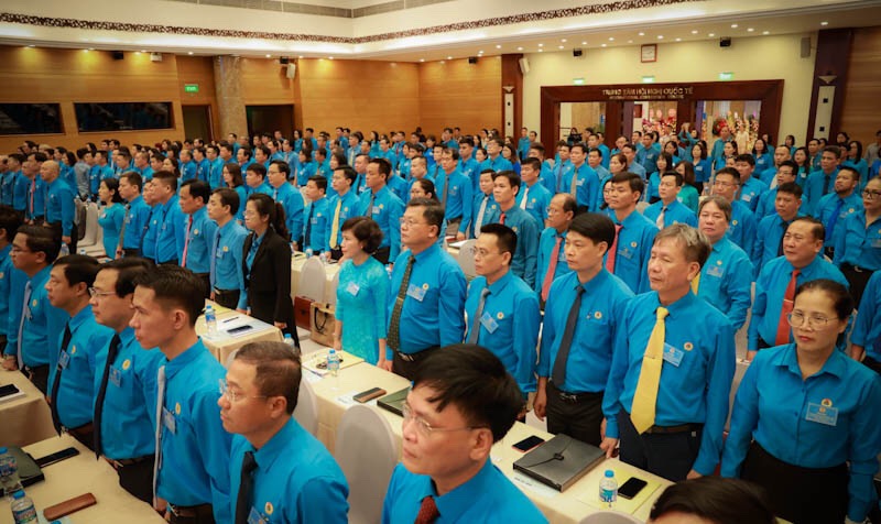 Các đại biểu dự đại hội. Ảnh: Hải Nguyễn 