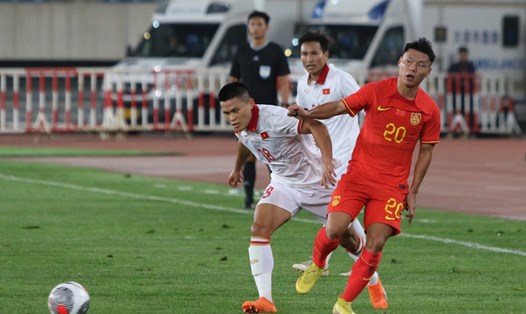Tuyển Việt Nam cần cải thiện khâu dứt điểm sau trận thua 0-2 trước tuyển Trung Quốc. Ảnh: VFF