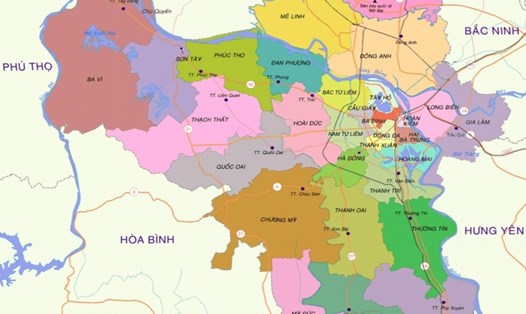 UBND TP Hà Nội triển khai lấy ý kiến đối với dự thảo Quy hoạch Thủ đô Hà Nội  thời kỳ 2021 - 2030, tầm nhìn đến năm 2050. Ảnh: UBND TP Hà Nội 