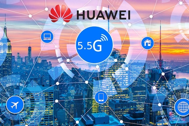 Thế giới có hơn 1,2 tỉ người đang dùng mạng 5G, việc đổi mới lên thành mạng 5.5G sẽ tạo ra các giá trị mới và giải phóng lợi nhuận số. Ảnh: Huawei